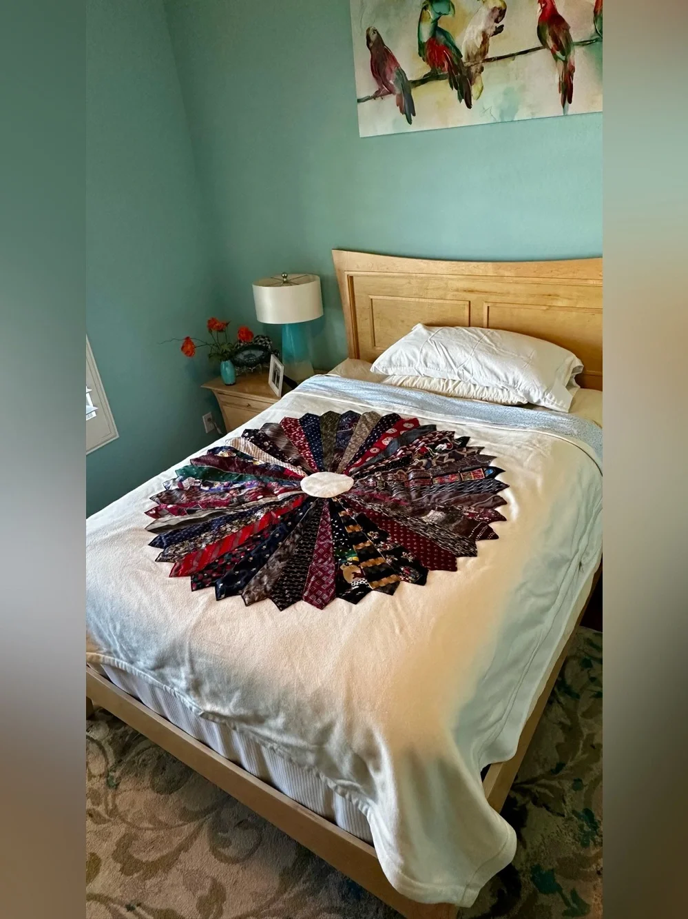 Handmade quilt made